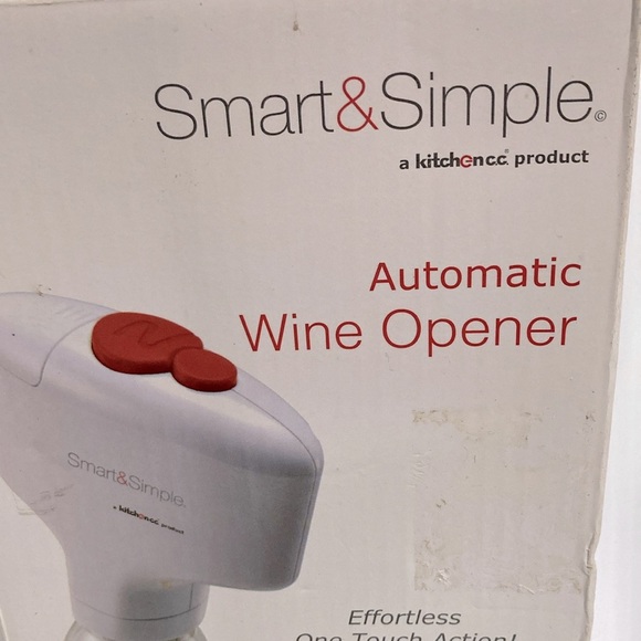 Automatic Wine Opener by Smart and Simple Battery Operated - Picture 3 of 11